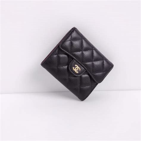 compact women's leather wallet chanel|Chanel 19 small flap wallet.